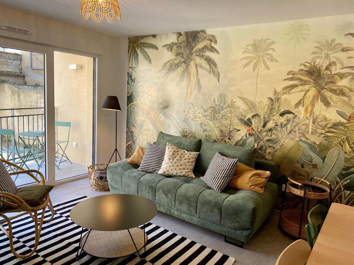 Nouveau - Jungle Montpeul - Clim - Wifi Fibre - Netflix - 5' Du Centre Et Gare - Parking - Loggia - 15' Des Plages 蒙彼利埃 外观 照片